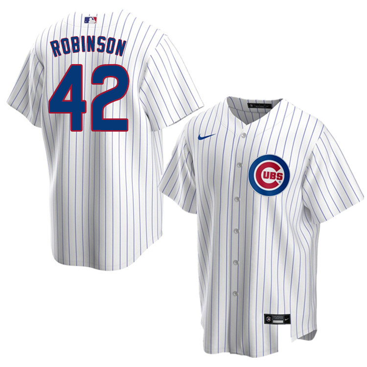 Nike Men #42 Jackie Robinson Chicago Cubs Baseball Jerseys Sale-White